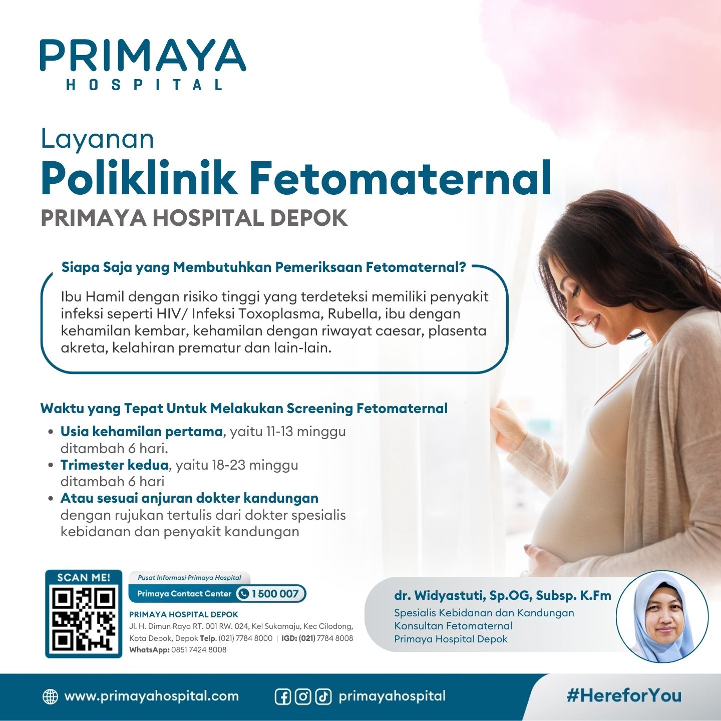 Poliklinik Fetomaternal - Primaya Hospital Depok