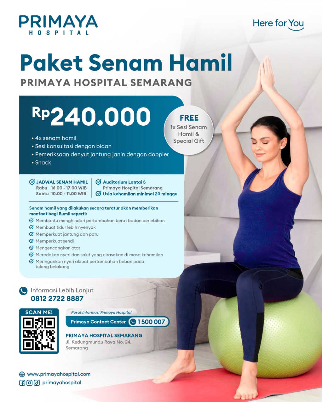 Senam hamil Semarang