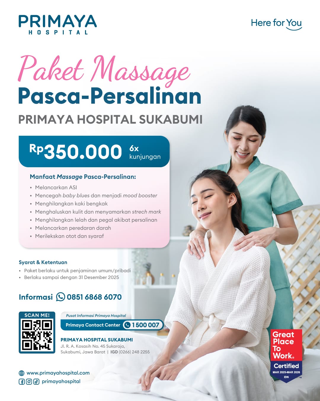 Paket Massage Pasca Persalinan